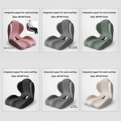 Ergonomic Memory Foam Seat Cushion with Lumbar Back Support Vendula Care 06