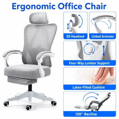 Ergonomic Mesh Office Chair for Comfortable Daily Use Vendula Care 18