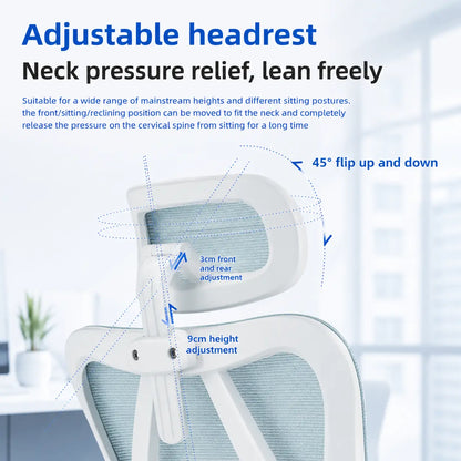 Ergonomic Mesh Office Chair for Comfortable Daily Use Vendula Care 07