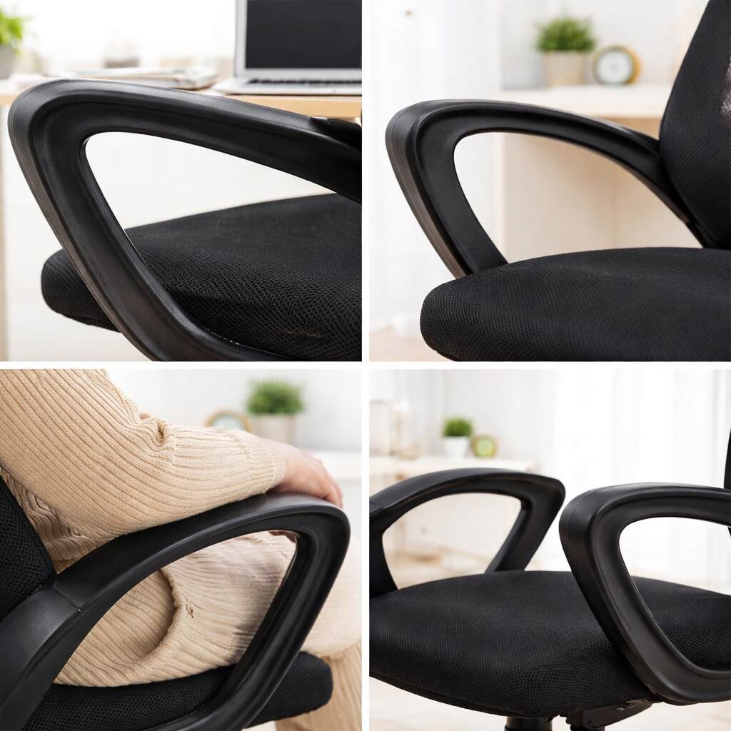 Ergonomic Mesh Office Chair with Lumbar Support for Desk Use Vendula Care 04