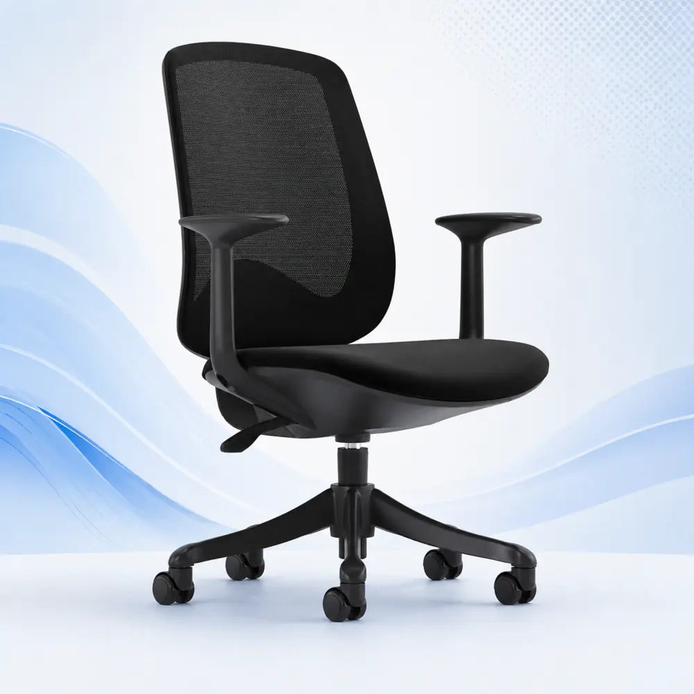 Ergonomic Mesh Office Chair with Smooth Rolling Casters Vendula Cre 11