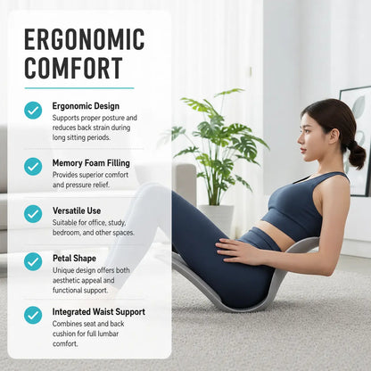 Ergonomic Office Seat Cushion for Posture and Hip Support Vendula Care 4