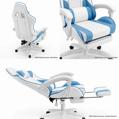 Ergonomic PU Leather Swivel Gaming Chair for Home, Office Vendula Care (7)