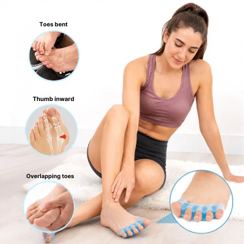 Five-Hole Toe Separator Orthotic for Bunion Relief & Comfort Vendula Care 6