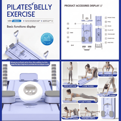 Foldable 4-in-1 Fitness Abdominal Board for Home Workouts Vendula Care 05