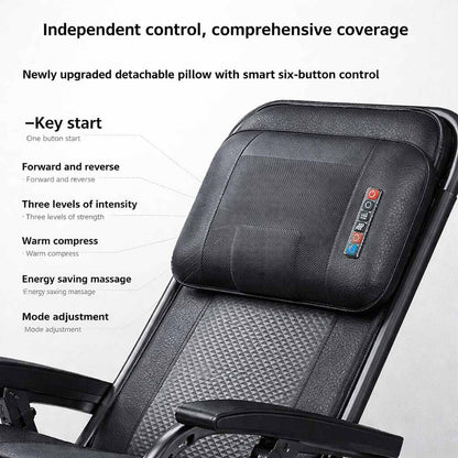 Folding Massage Chair with Remote Control for Full Body Rest Vendula Care 04