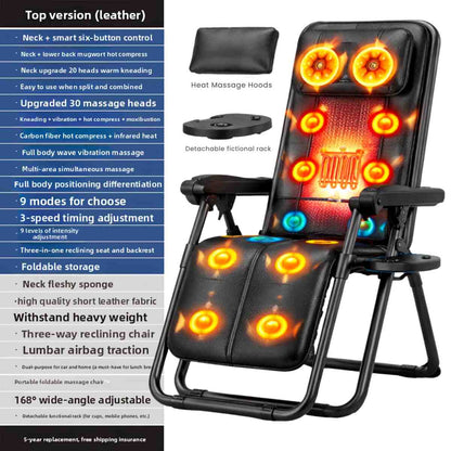 Folding Massage Chair with Remote Control for Full Body Rest Vendula Care 11