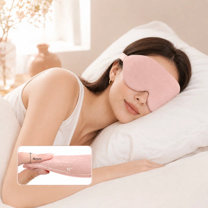 Full Light-Blocking Sleep Eye Mask for Blackout Sleep Rest Vendula Care 4