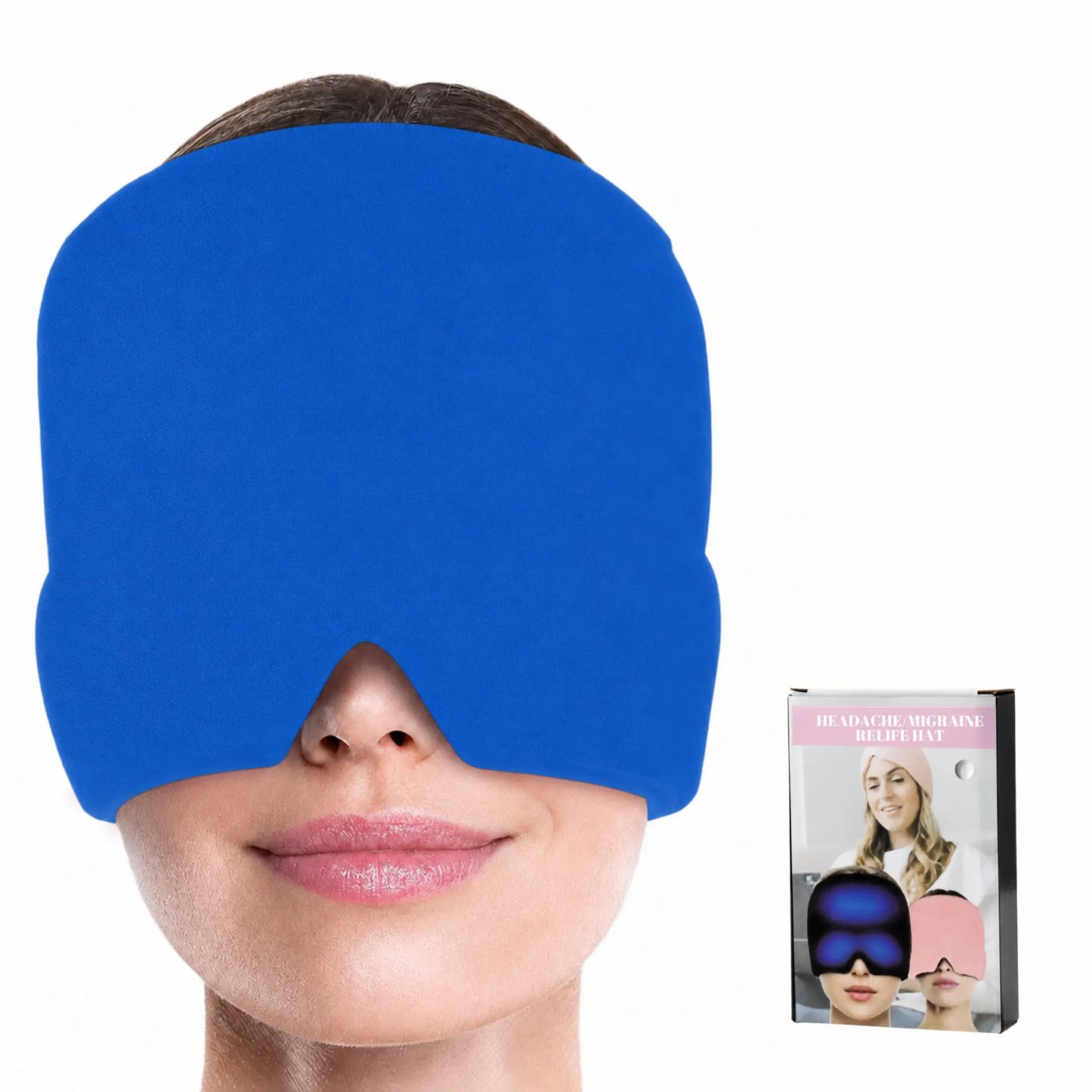 Gel Ice Pack Head Wrap & Migraine, Tension & Cooling Relief VendulaCare 07