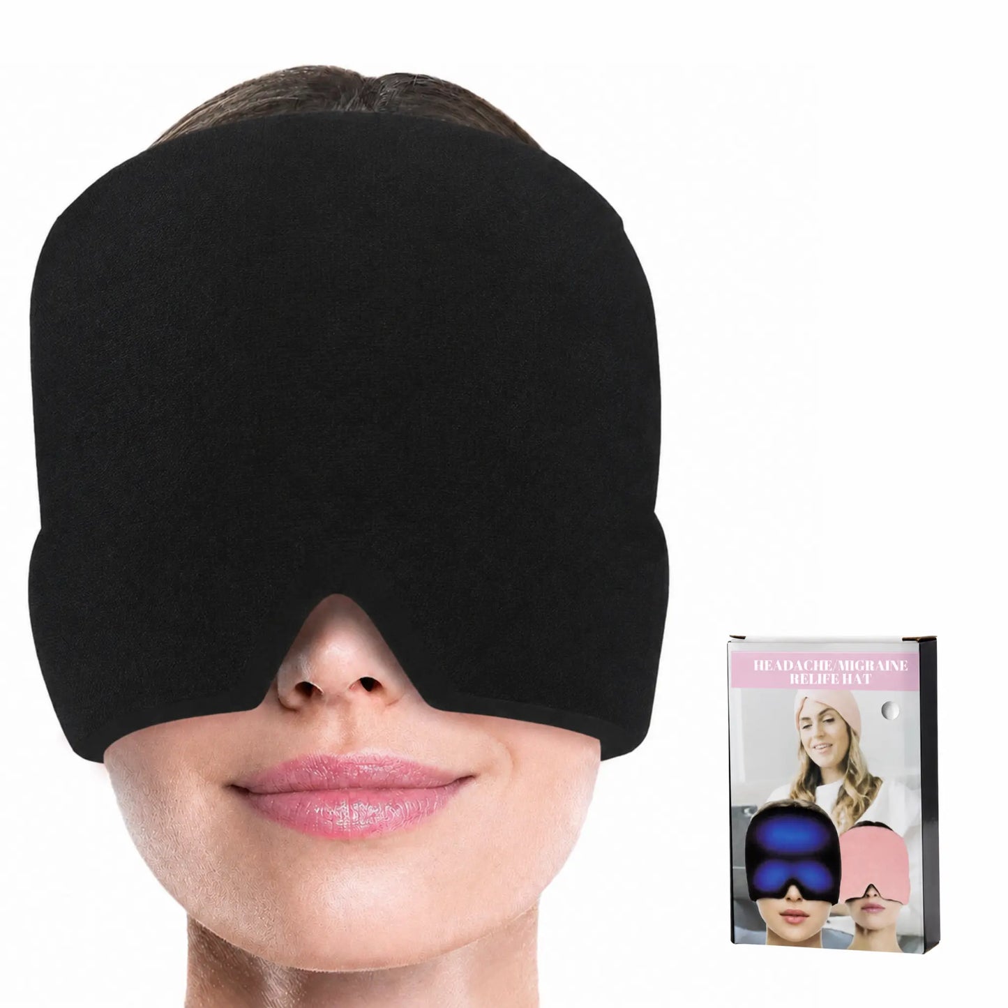 Gel Ice Pack Head Wrap & Migraine, Tension & Cooling Relief VendulaCare 08