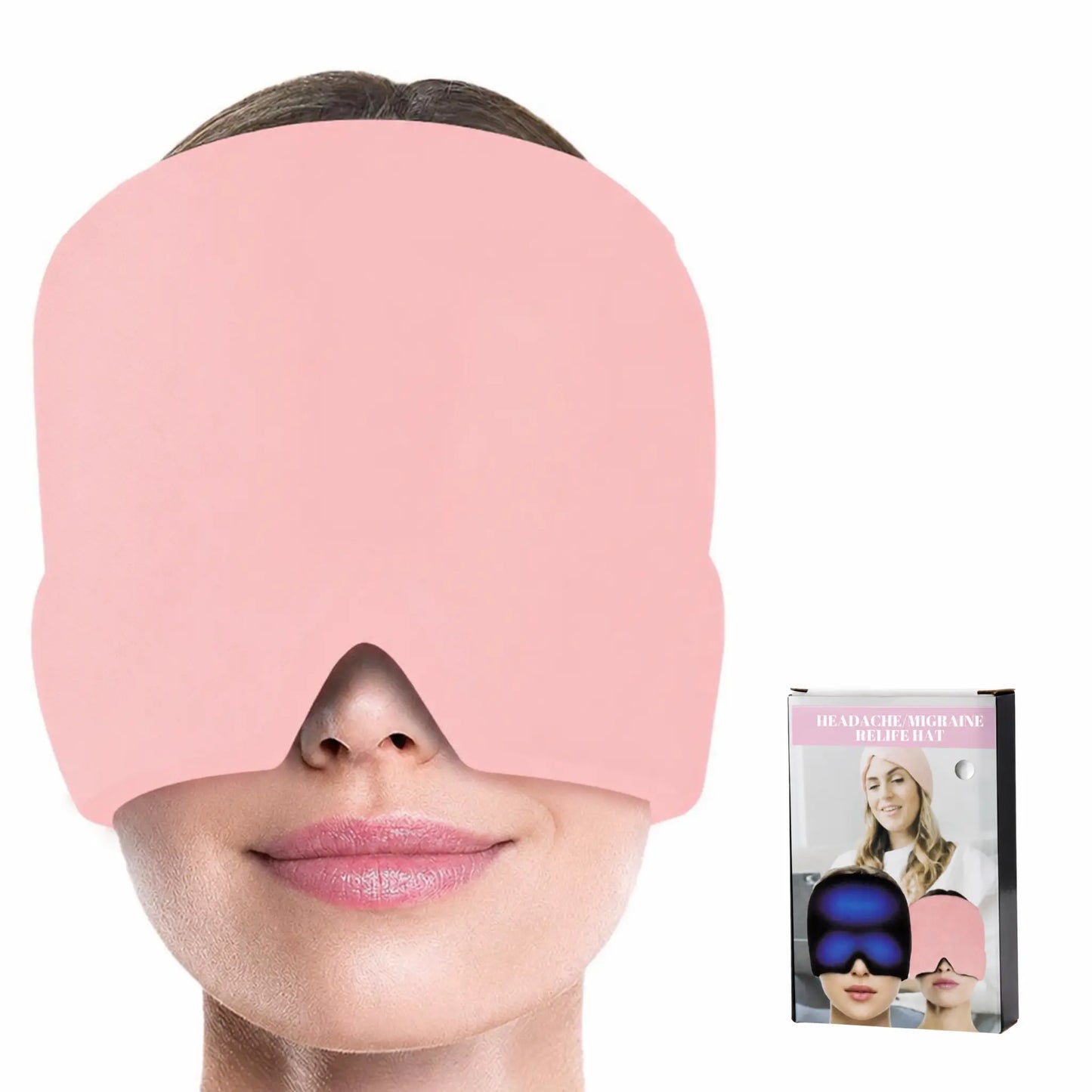 Gel Ice Pack Head Wrap & Migraine, Tension & Cooling Relief VendulaCare 09