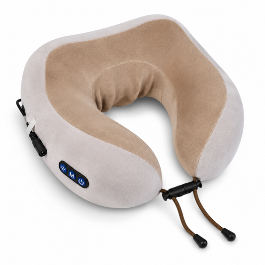 Heated U-Shape Neck Massager Pillow for Pain & Stress Relief VendulaCare01