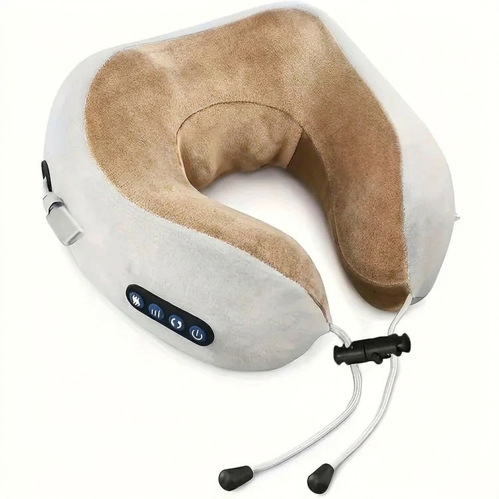 Heated U-Shape Neck Massager Pillow for Pain & Stress Relief VendulaCare20