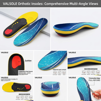 Heavy Duty Orthotic Shoe Insoles for Men and Women Online Vendula Care 05