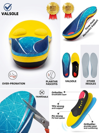 Heavy Duty Orthotic Shoe Insoles for Men and Women Online Vendula Care 06