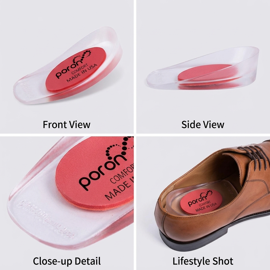 Heel Support Insoles for Men and Women – Everyday Comfort Vendula Care 05