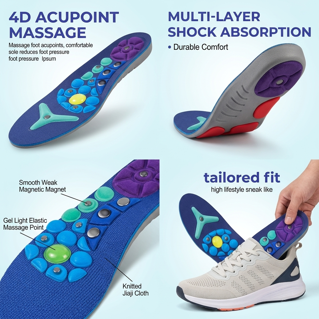 Height Increasing Insoles with Air Cushion for Daily Comfort Vendula Care 06