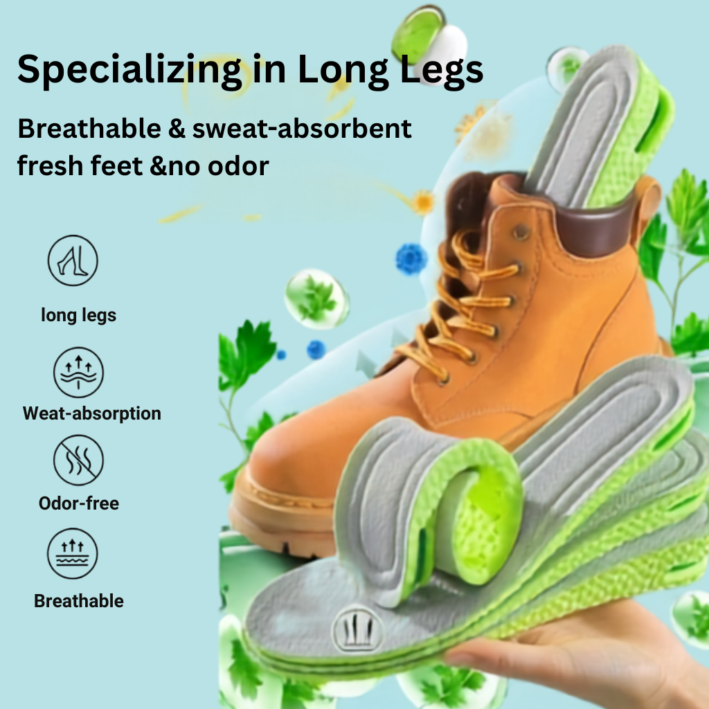 Height Increasing Insoles with Air Cushion for Daily Comfort Vendula care 03