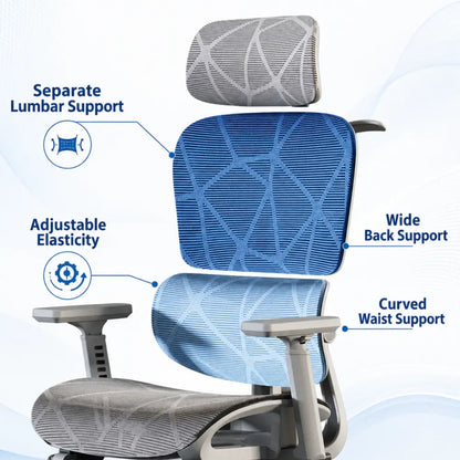 Home Office Chair with Ergonomic Comfort and Support Vendula Care 03