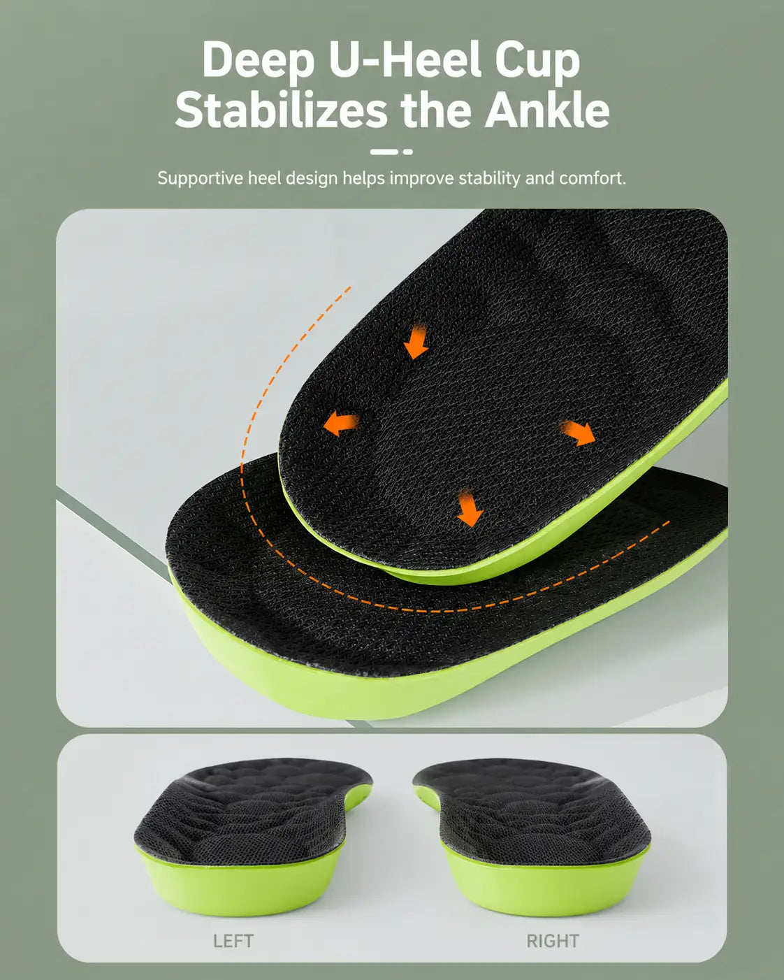 Insole for Foot Comfort, Arch Support & Everyday Cushioning Vendula Care 6