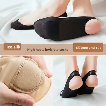 Invisible No-Show Boat Socks with Non-Slip Silicone Grips Vendula Care 02
