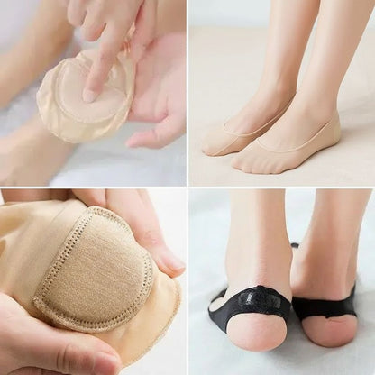 Invisible No-Show Boat Socks with Non-Slip Silicone Grips Vendula Care 05