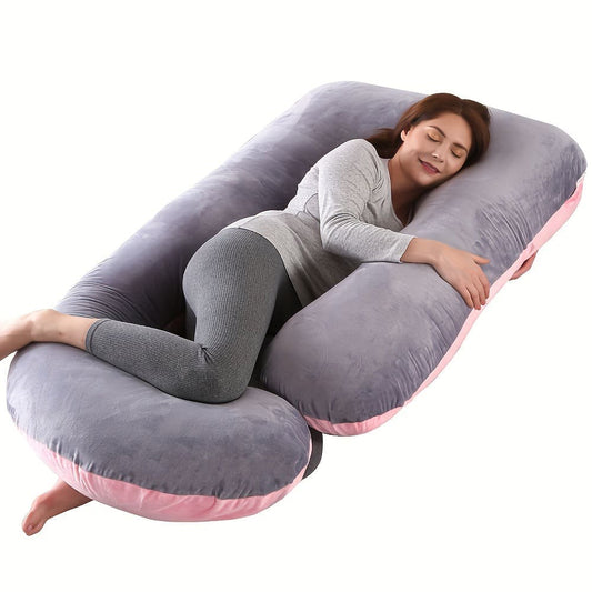 J-Shaped Maternity Pillow for Pregnancy and Side Sleeping Vendula Care 1