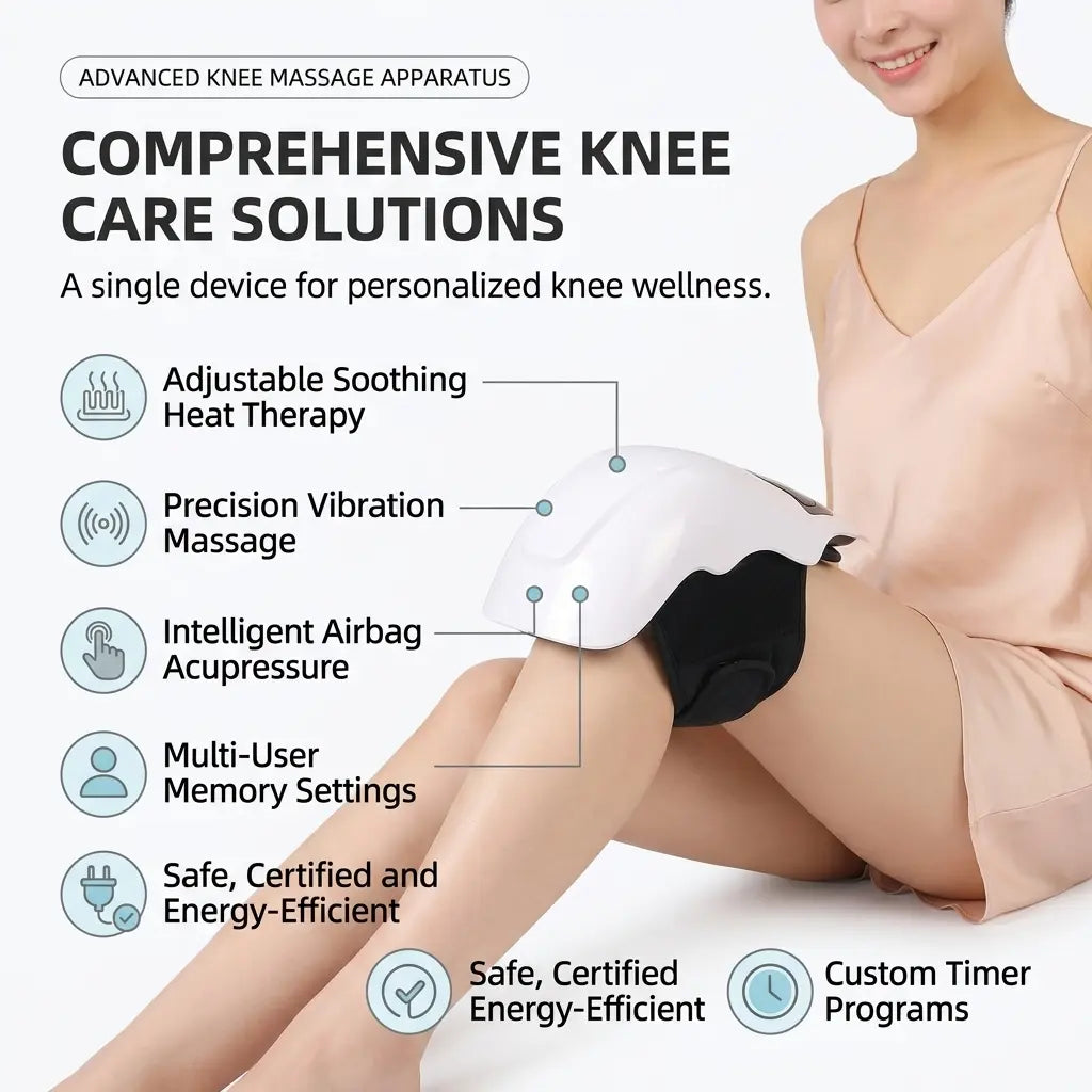 Knee Cover Massager with Heated Vibration for Joint Comfort Vendula Care 6