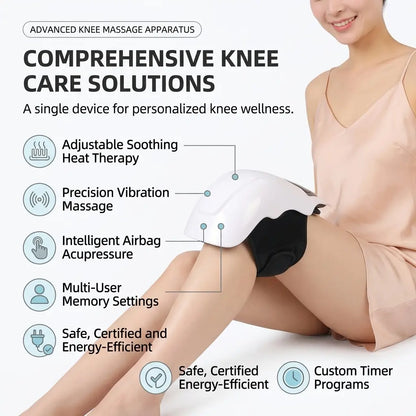 Knee Cover Massager with Heated Vibration for Joint Comfort Vendula Care 6
