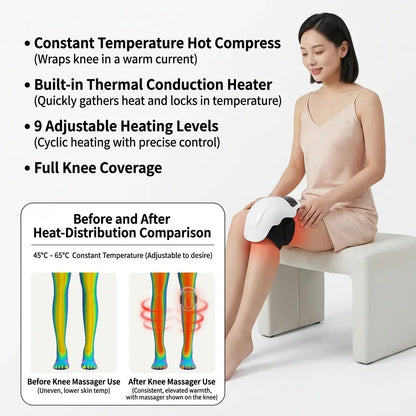 Knee Cover Massager with Heated Vibration for Joint Comfort Vendula Care 7