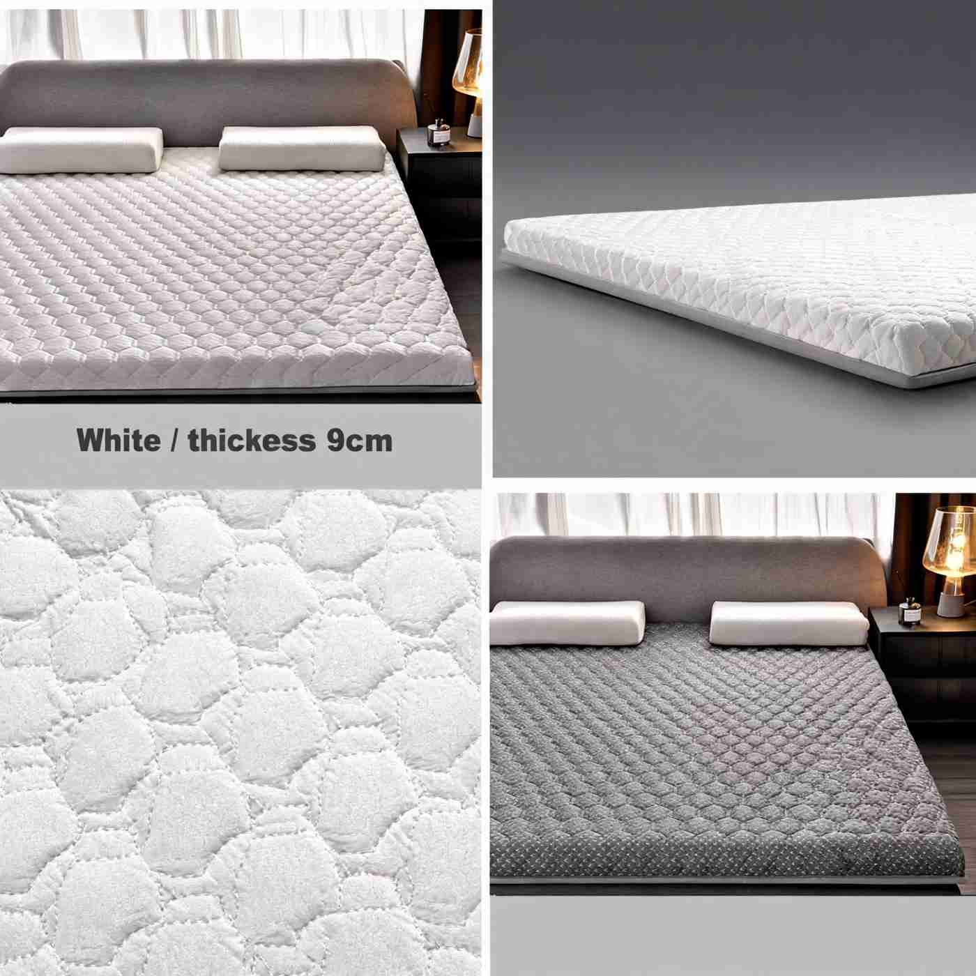 Latex Memory Foam Mattress Topper Pad for Pressure Relief VendulaCare 07