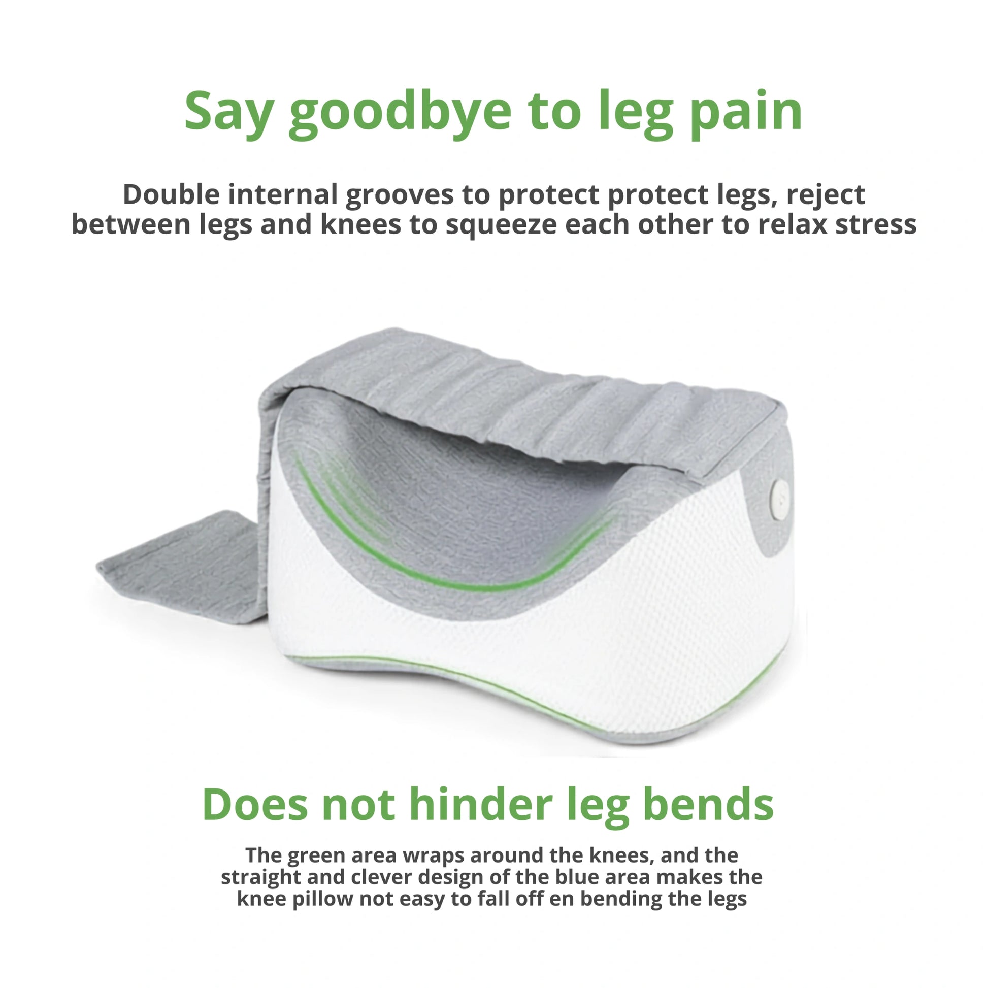 Leg Support Cushion and Split-Leg Pillow for Sleep Comfort Vendula Care 3