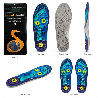 Magnetic Therapy Massage Insoles for Women's Running Shoes Vendula Care 03