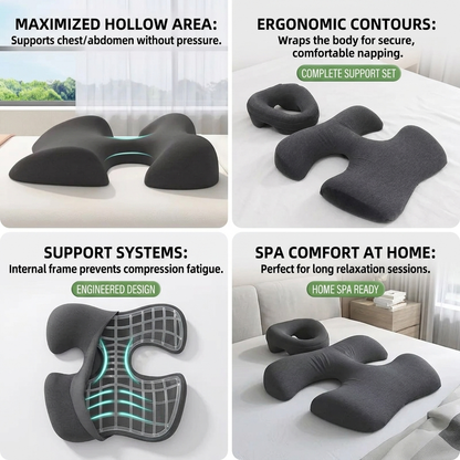 Massage Pillows Set for Neck, Back & Shoulder Pain Relief Vendula Care 01