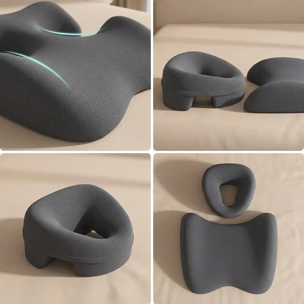 Massage Pillows Set for Neck, Back & Shoulder Pain Relief Vendula Care 09