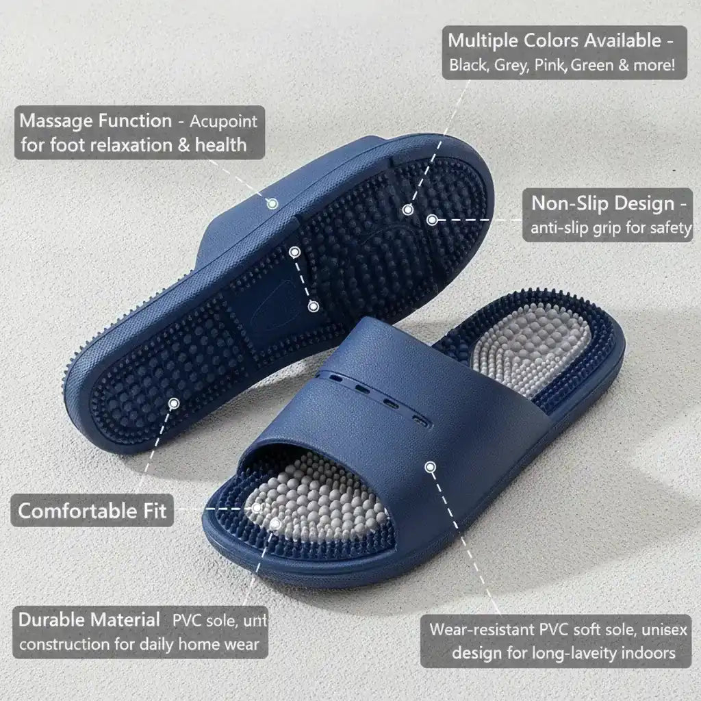 Massage Slippers with Acupressure Nodes for Tired Feet Vendula Care 4