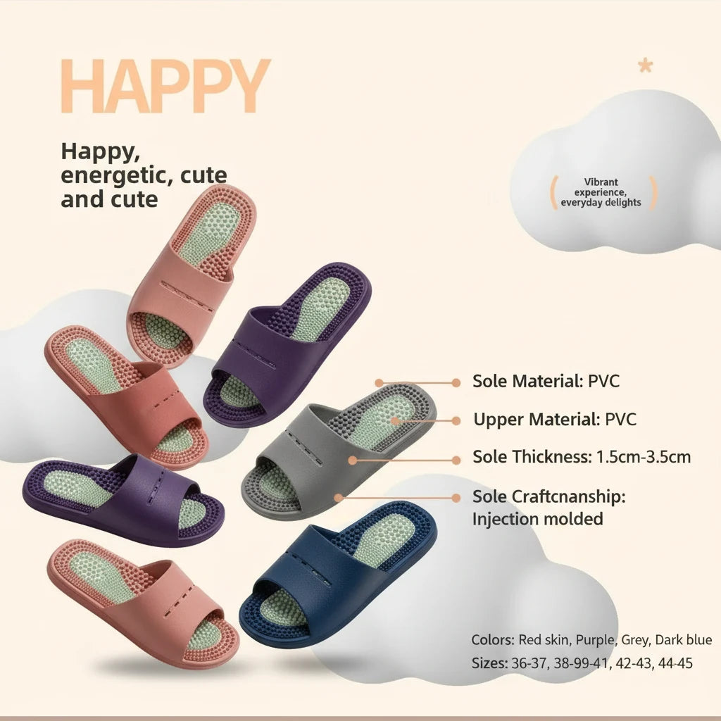 Massage Slippers with Acupressure Nodes for Tired Feet Vendula Care 6