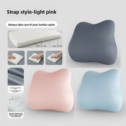 Memory Foam Back Cushion with Lumbar Support for Office Chair Vendula Care 05