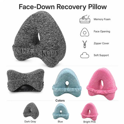 Memory Foam Leg Pillow for Hip, Knee & Back Pain Relief Sleep  Vendulacare 08.