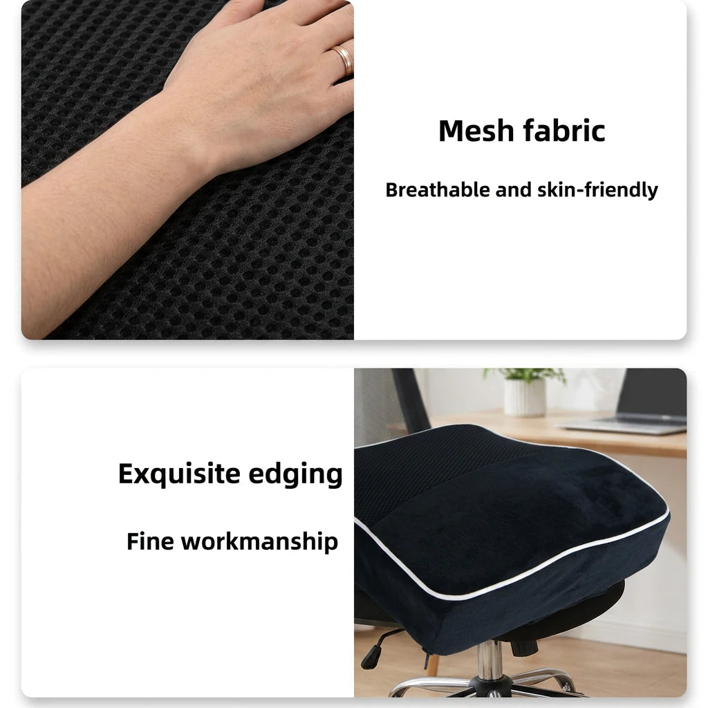 Memory Foam Lumbar Cushion for Office Chair and Car Seat Vendula Care 3
