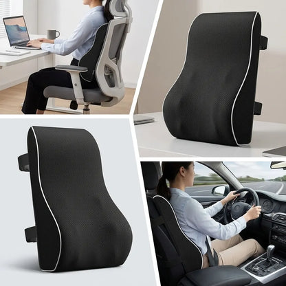 Memory Foam Lumbar Cushion for Office Chair and Car Seat Vendula Care 6