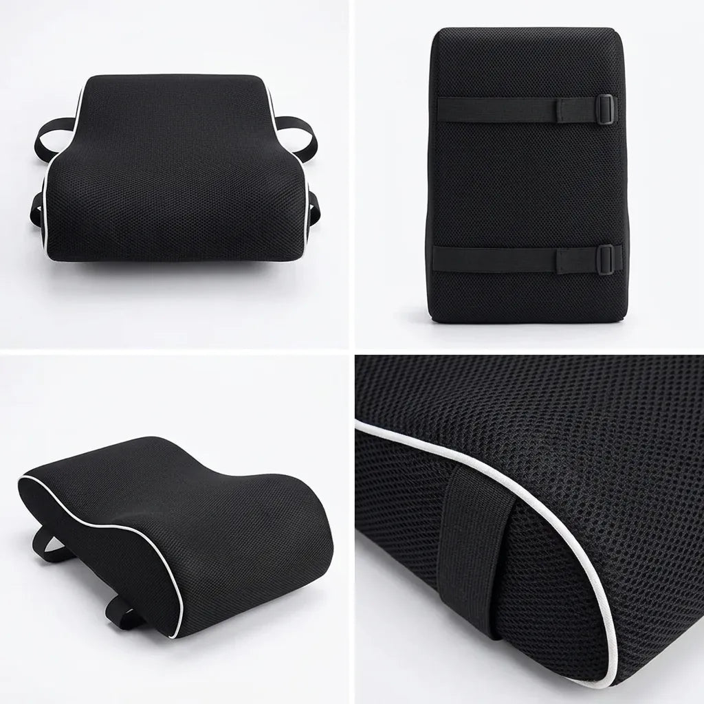 Memory Foam Lumbar Cushion for Office Chair and Car Seat Vendula Care 7