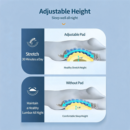 Memory Foam Lumbar Pillow Office Chair & Car Back Support VendulaCare 07