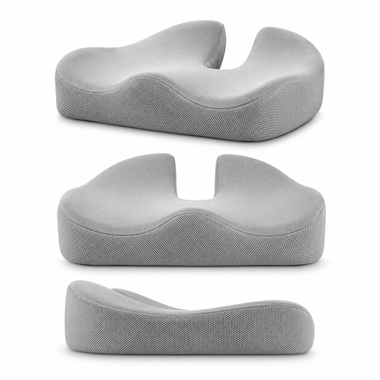 Memory Foam Seat Cushion for Hemorrhoid and Tailbone Relief Vendula Care 8