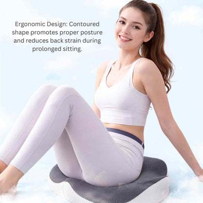 Memory Foam Seat Cushion for Office Chair Back Pain Relief Vendula Care 6