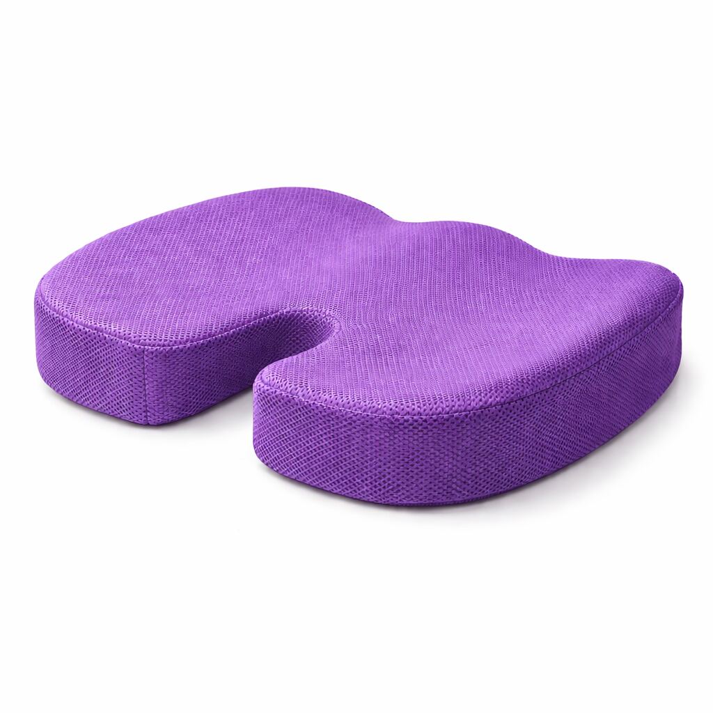 Memory Foam Seat Cushion for Tailbone and Back Pain Relief vendula care  10