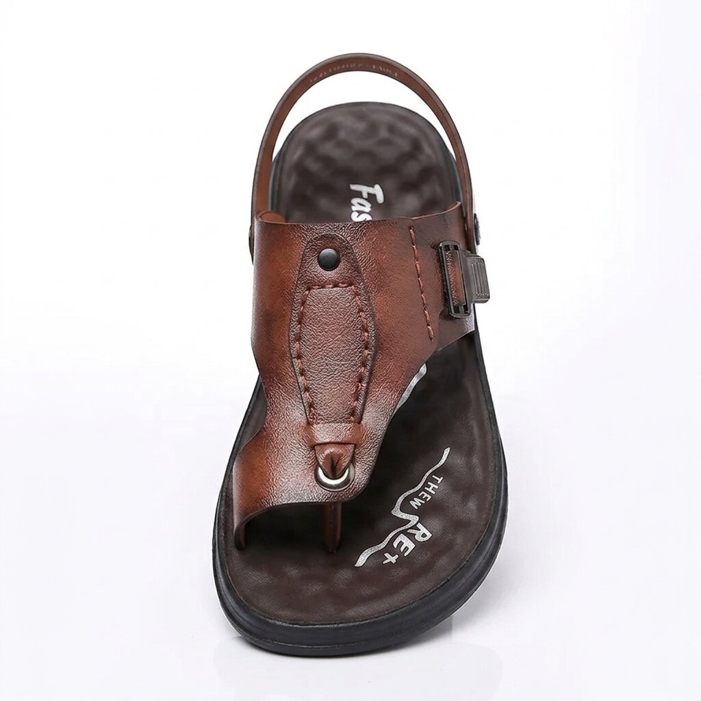 Men's Casual Leather Sandals Beach, Summer & Everyday Wear Vendula Care 09
