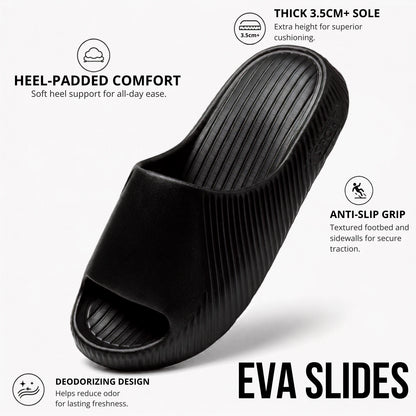Men's EVA Coconut Slippers with Thick, Cushioned Soft Sole Vendula Care 3