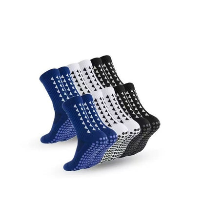 Men's Sports Socks Mid Calf Non Slip Running Socks Comfort globalswanky 01