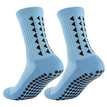 Men's Sports Socks Mid Calf Non Slip Running Socks Comfort globalswanky 03